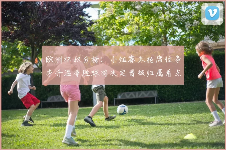 欧洲杯积分榜：小组赛末轮席位争夺升温净胜球将决定晋级归属看点